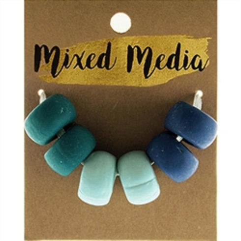 AussieSuperStore Jewellery Making Supplies Clay Assorted Blues Beads Clay Assorted Blues Beads | Jewellery Making Beads | Jewellery Making Supplies 9323823197421 DBX77019